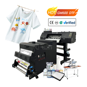 Gwin Nhà Máy A4 60Cm Kỹ Thuật Số DTF Máy In Mới T-Shirt Đôi Đầu Xp600 Xc90 I1600 I3200 Roll-On <span class=keywords><strong>Plotter</strong></span> Cho T-Shirt In Ấn - Product Image 1