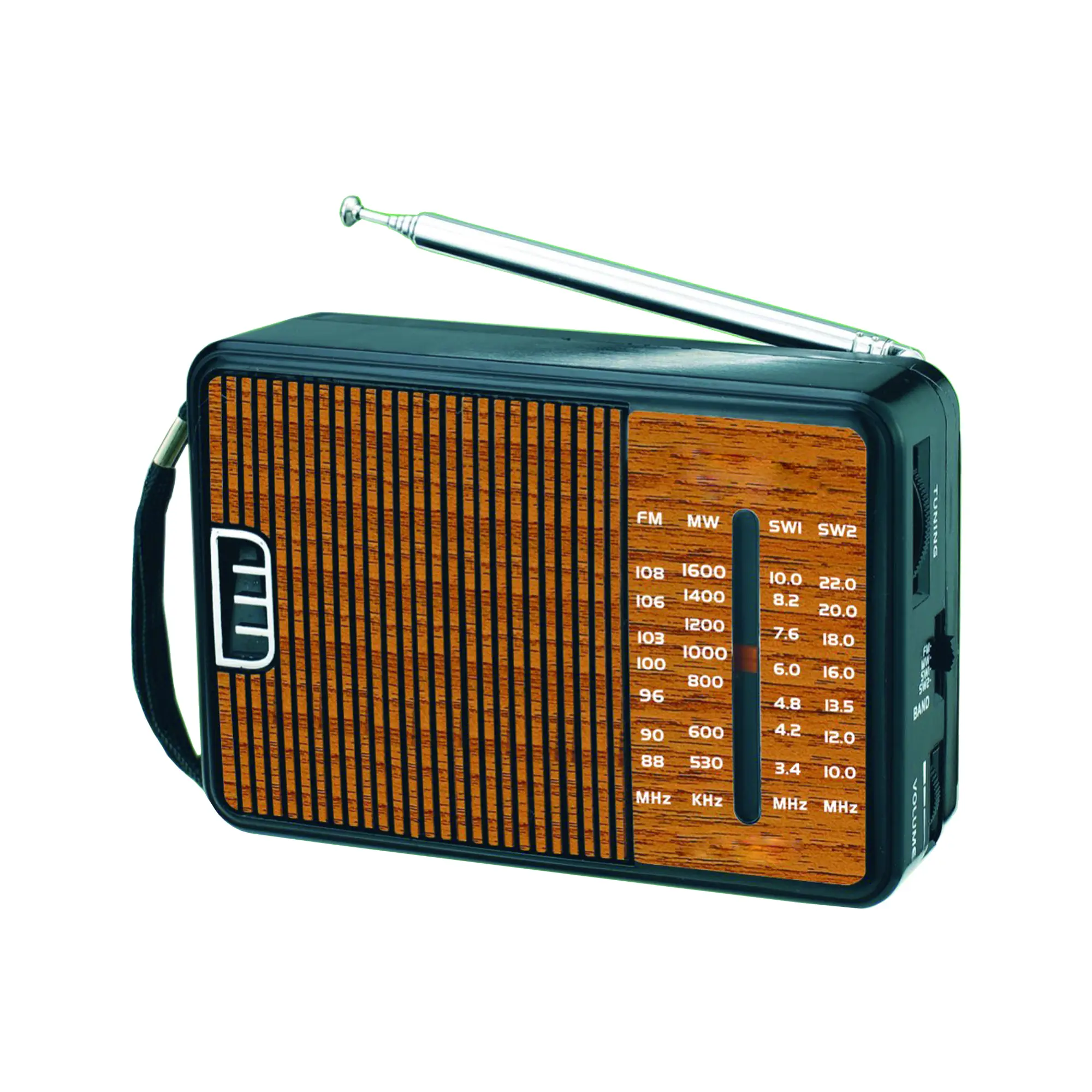 OEM Factory Direct Sale FM AM SW pocket radio mini portable Radio kitchen home receiver antenna