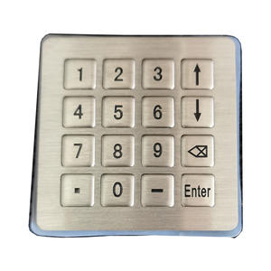 迷你有趣的工作6厘米 * 6厘米访问控制金属键盘 - Product Image 1