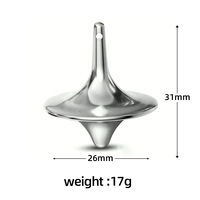 Nouveau Gyroscope de doigt en métal Marteau de Thor avec boule de décision rotative, jouet créatif anti-stress, Push Card TL002 pour personnes âgées