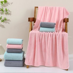 Serviettes de bain de luxe de qualité supérieure en velours corail, séchage rapide, pour lavage de voiture, hôtel, salle de bain, salon de beauté - Product Image 3