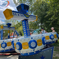 Manèges de fête foraine en plein air, vente d'attractions de fête foraine, manèges rotatifs volants pour enfants