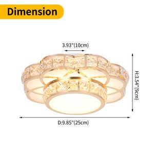 Einrichtungen Blume 12 W warmes weißes natürliches veränderliches Wohnzimmer-Beleuchtung Dekor Led Deckenlichter - Product Image 5