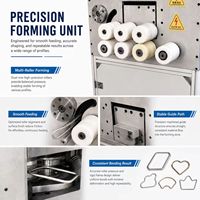 Machine de cintrage de cadres de miroirs décoratifs en aluminium CNC automatique de marque WOTON, très demandée