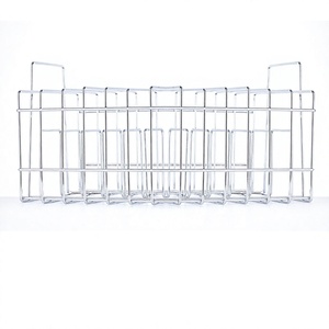 Soporte para bolsas homogeneizadoras de acero inoxidable, soporte para bolsas de muestras de laboratorio, almacenamiento para bolsas de muestreo, duradero, fácil de limpiar - Product Image 1