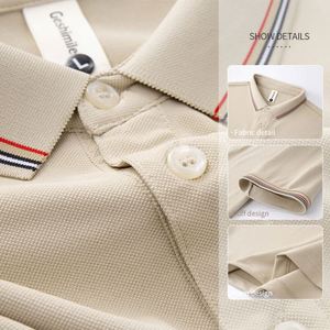 Camisas Polo Bordadas al por Mayor para Hombre, Camisetas Polo Casuales de Manga Corta con Logotipo Personalizado para Hombre - Product Image 2