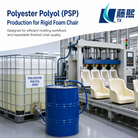 Polyol de polyester PSP de qualité supérieure pour la production de chaises en mousse de polyuréthane rigide structurel