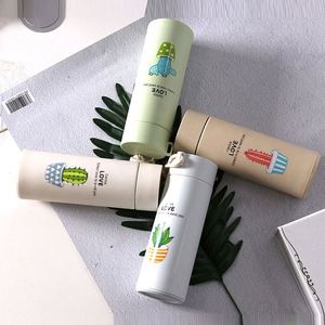 Portable Camping Office Luxury Gradient Colors 400ml Glass Water <b>Bottle</b> for Adults Gifts - Product Image 3