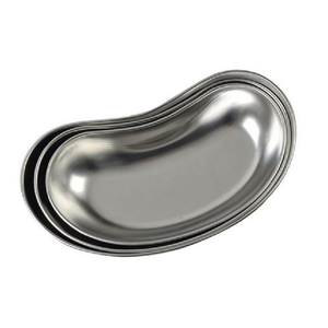 Stainless Steel Kidney Form Tray Bowl - Medical Dental Instrument, 18x11x2mm, For Procedures & Organization