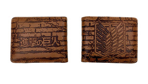 Cartera <span class=keywords><strong>de</strong></span> PU con Cremallera, 30 Colores, Alta Calidad, Anime, Monkey D. Luffy, <span class=keywords><strong>Ataque</strong></span> a los <span class=keywords><strong>Titanes</strong></span>, Ninja, con Diseño en Relieve, como Regalo Promocional - Product Image 5