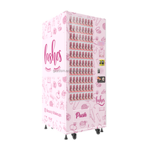 Machine de maquillage de beauté à 6 couches Machine à distribuer les cils de cheveux Distributeur automatique au détail