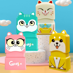 <span class=keywords><strong>Tampon</strong></span> à cadran de type mobile pour cartes d'encre, connexion de lettre et de <span class=keywords><strong>tampon</strong></span>, nom, à coller - Product Image 1