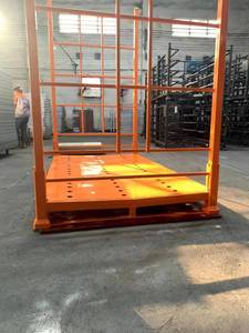 Estante Vertical Móvil para Neumáticos de Uso Industrial, Resistente, de 2200 mm, 4 Niveles, 2-4 Alturas, Acero con Protección Contra la Corrosión, Recubrimiento en Polvo Colorido - Product Image 6