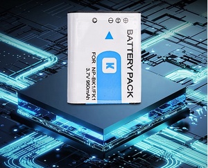 แบตเตอรี่กล้อง NP-BK1แบตเตอรี่สำหรับ Sony <span class=keywords><strong>cybershot</strong></span> S750 S780 DSC-W180 W190 PMI PM5 3.7V 950mAh - Product Image 5