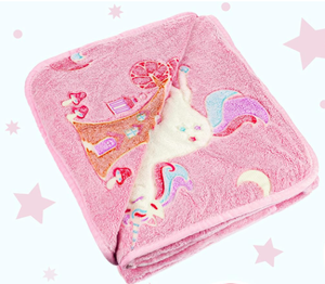 <span class=keywords><strong>Coperta</strong></span> Unicorno Fluorescente per Bambine, Morbido Plaid in Pile <span class=keywords><strong>Rosa</strong></span>, Regalo Unicorno per Bambine, Lunga Durata della Luminosità - Product Image 6
