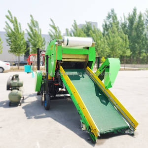 Máquina de envasado de heno para uso agrícola Compresor de pacas de heno Máquina para fabricar pacas de heno - Product Image 6