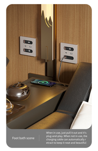 20W Nhanh Phí <span class=keywords><strong>USB</strong></span> <span class=keywords><strong>C</strong></span> <span class=keywords><strong>C</strong></span>ổng Ổ <span class=keywords><strong>C</strong></span>ắm Thông Minh <span class=keywords><strong>C</strong></span>ó Thể Thu Vào Dòng Phổ Điện Thoại Di Động Sạ<span class=keywords><strong>c</strong></span> Loại <span class=keywords><strong>C</strong></span> Ổ <span class=keywords><strong>C</strong></span>ắm PC Bảng Điều Chỉnh - Product Image 5