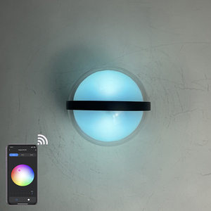 Tuya Smart Globe <strong>Wall</strong> <strong>Light</strong> - Works with <strong>Amazon</strong> Alexa &amp; Google Assistant, App - Controlled, Stylish Sphere Design for Home Decor - Product Image 5