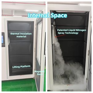 1 persona a corpo intero camera di crioterapia verticale a immersione fredda macchina elettrica in metallo Cabine crio terapia per una migliore leggibilità - Product Image 5