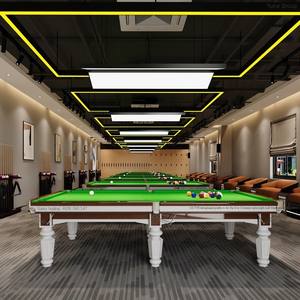 Seamless Lamp Aluminum Profile Billiard Room Billiard Table Modern Linear Rectangular LED <b>Chandelier</b> Garage Strip Residential - Product Image 3