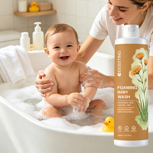 Wholesale Gentle Fragrance Free Baby Products Protect Baby Skin Barrier Moisturizing Nourishing Foaming Baby Wash - Product Image 1