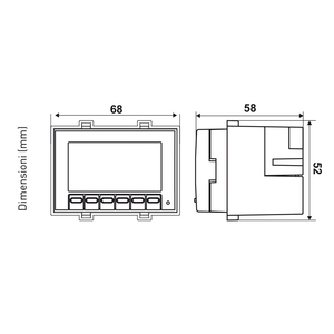 FantiniCosmi Intellicomfort CH141A termostato motore programmabile settimanale incorporato e a batteria - Product Image 3