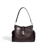 Nouveau Sac à Bandoulière en Cuir Véritable de Luxe 2026 – Vente en Gros, Personnalisable avec Logo, Sac Croisé Décontracté, Sacs à Main Tendance en Cuir