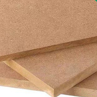 Panneau MDF - Qualité Meubles - Résistant à l'humidité - Norme E1 - Finition apprêt blanche - Disponible en plusieurs couleurs