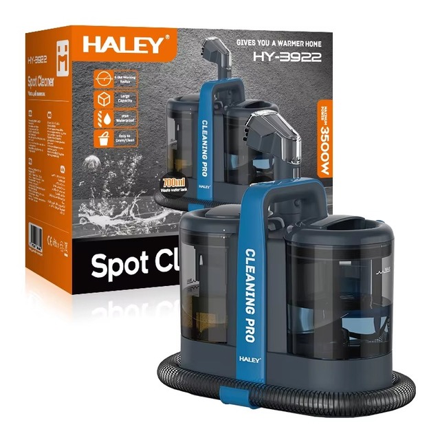 HALEY 600W Portable Spot Cleaner Carpet Upholstery Cleaner with Waste Water Tank for Home Sofa Car Stain Cleaning