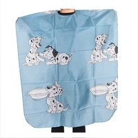 Cape de Coiffure Enfant Tendance Anti-adhésive Motif Animal de Dessin Animé pour Salon de Coiffure en Polyester Durable