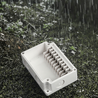 Boîtier de jonction pour moteur électrique en ABS PC étanche IP66 75x110x40mm pour utilisation extérieure, instruments électroniques