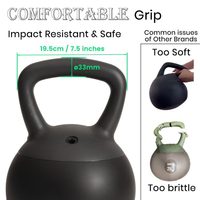 Kettlebell souple réglable de 10 kg, 16 kg, 20 kg, avec poignée creuse pour l'eau et la sable, pour entraînement individuel, vente en gros