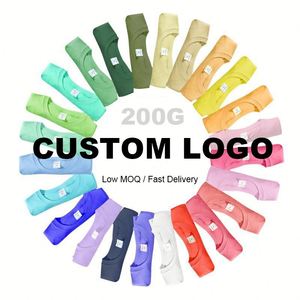 Camisetas de Manga Corta de Algodón Puro 220G, Unisex, Lisas, para Impresión de Logotipo Personalizado, Uniformes de Trabajo, Ropa para Clases Culturales - Product Image 4