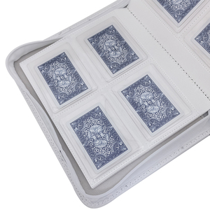 Modernqiu Raccoglitore per Carte da Gioco Personalizzato con 4 Tasche, Album in Pelle per Carte - Product Image 5