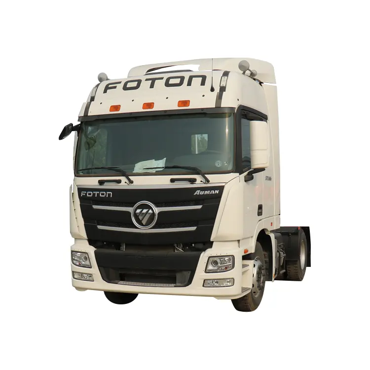 Buone condizioni di alta qualità quasi nuovo Foton Auman telaio trattore camion quasi nuovo motore Diesel teste di camion per Zambia