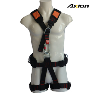 CE認証取得済み5点式フルボディクライミングハーネス EN361 EN358 150kg 耐荷重 登山 レスキュー 高所作業用 調整可能 ポリエステル製 - Product Image 6