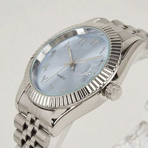 Reloj de Cuarzo de Lujo para Hombre, con Función de Fecha Luminosa a Prueba de Agua, Cristal de Zafiro, Acero Inoxidable, OEM ODM - Product Image 1