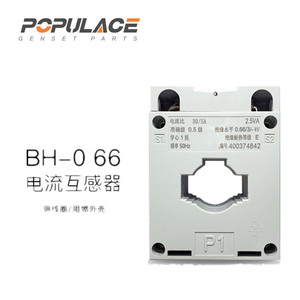 หม้อแปลงกระแสไฟฟ้า Populace Bh-0.66 30/5A 0.5 คลาส แกนทองแดง เฟสเดียว แรงดันต่ำ - Product Image 1