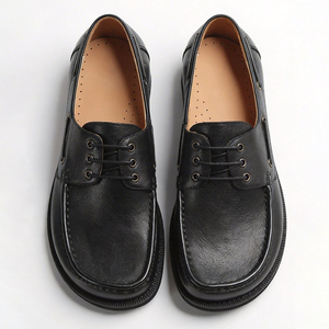 British Style <b>Men</b> Business Casual Genuine Leather <b>Shoes</b> for Office Lightweight Soft <b>Work</b> <b>Shoes</b> Moccasin <b>Shoes</b> - Product Image 1