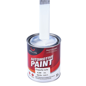 Revêtements de réparation automobile <span class=keywords><strong>Peinture</strong></span> principale de couleur <span class=keywords><strong>acrylique</strong></span> 1K avancée pour la réparation automobile <span class=keywords><strong>Peinture</strong></span> de voiture blanche transparente - Product Image 4