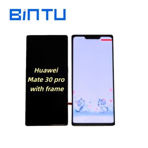 Écran OLED de remplacement de haute qualité BINTU pour téléphone portable <span class=keywords><strong>Huawei</strong></span> Mate 30 Pro avec cadre - Product Image 1