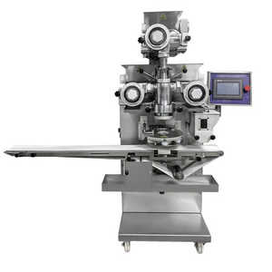 Machine de moulage de gâteau de lune à quatre seaux à grande vitesse remplissage de plateau entièrement automatique 220V nouvel état - Product Image 6