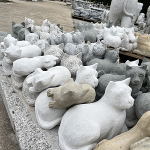 Statue d'animal en <span class=keywords><strong>pierre</strong></span> personnalisée statue <span class=keywords><strong>de</strong></span> granit <span class=keywords><strong>de</strong></span> jardin <span class=keywords><strong>sculpture</strong></span> <span class=keywords><strong>de</strong></span> chien et <span class=keywords><strong>de</strong></span> chat - Product Image 2