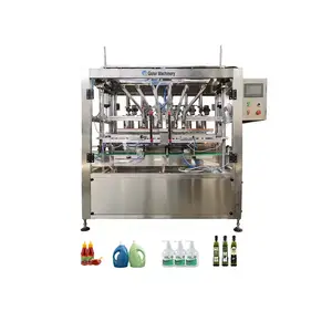 Máquina de llenado de líquido automático, línea de producción de aceite de oliva y girasol