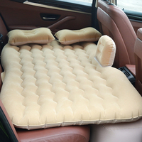 Matelas pneumatique floqué en PVC pour voiture, lit gonflable de voyage
