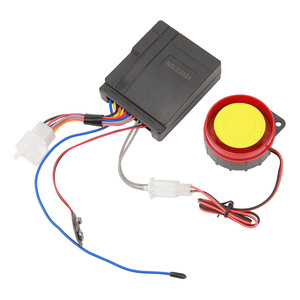 1-weg motorfiets alarmsysteem 12V 4 gevoeligheidsniveaus universele afstandsbediening alarmset voor scooter motorfiets - Product Image 4