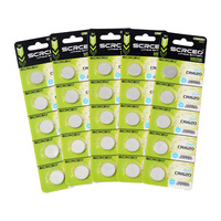 Bon prix Pile bouton 3v au lithium Pile bouton CR1620 au lithium pour clés de voiture Jouets Montre Pile