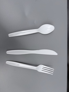 Cuillères en plastique polystyrène de qualité supérieure <span class=keywords><strong>Joe</strong></span> Modern, poids moyen/lourd - 100/boîte - Blanc - Product Image 4