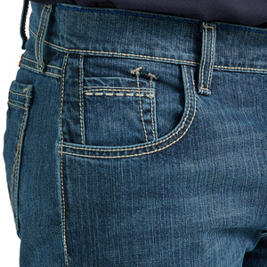 NFPA 2112 Ropa DE <span class=keywords><strong>TRABAJO</strong></span> Jeans ignífugos Venta al por mayor Algodón y poliéster FR Ropa Pantalones DE <span class=keywords><strong>TRABAJO</strong></span> antiestáticos - Product Image 4
