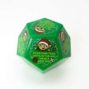 Dés de jeu de Noël Elf's Chaos Ball réutilisables, cadeau de fête pour échange de cadeaux de fin d'année, pour enfants, utilisation en intérieur - Product Image 3